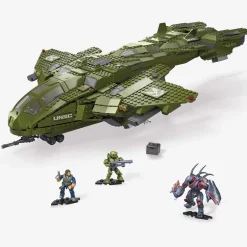 MEGA Halo Pelican Inbound Aircraft Building Set