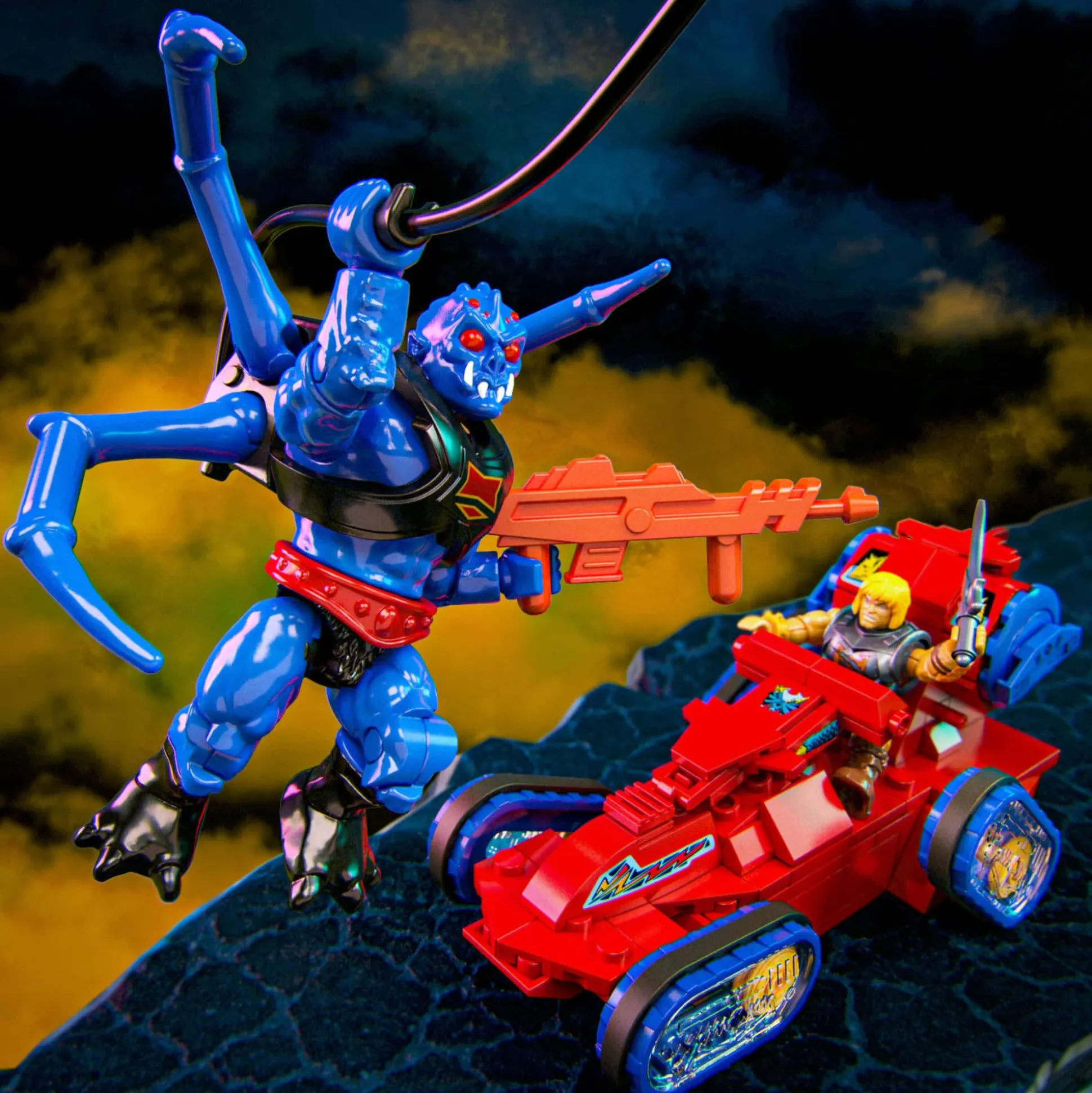 MEGA Masters of the Universe Eternia Battleground Building Set