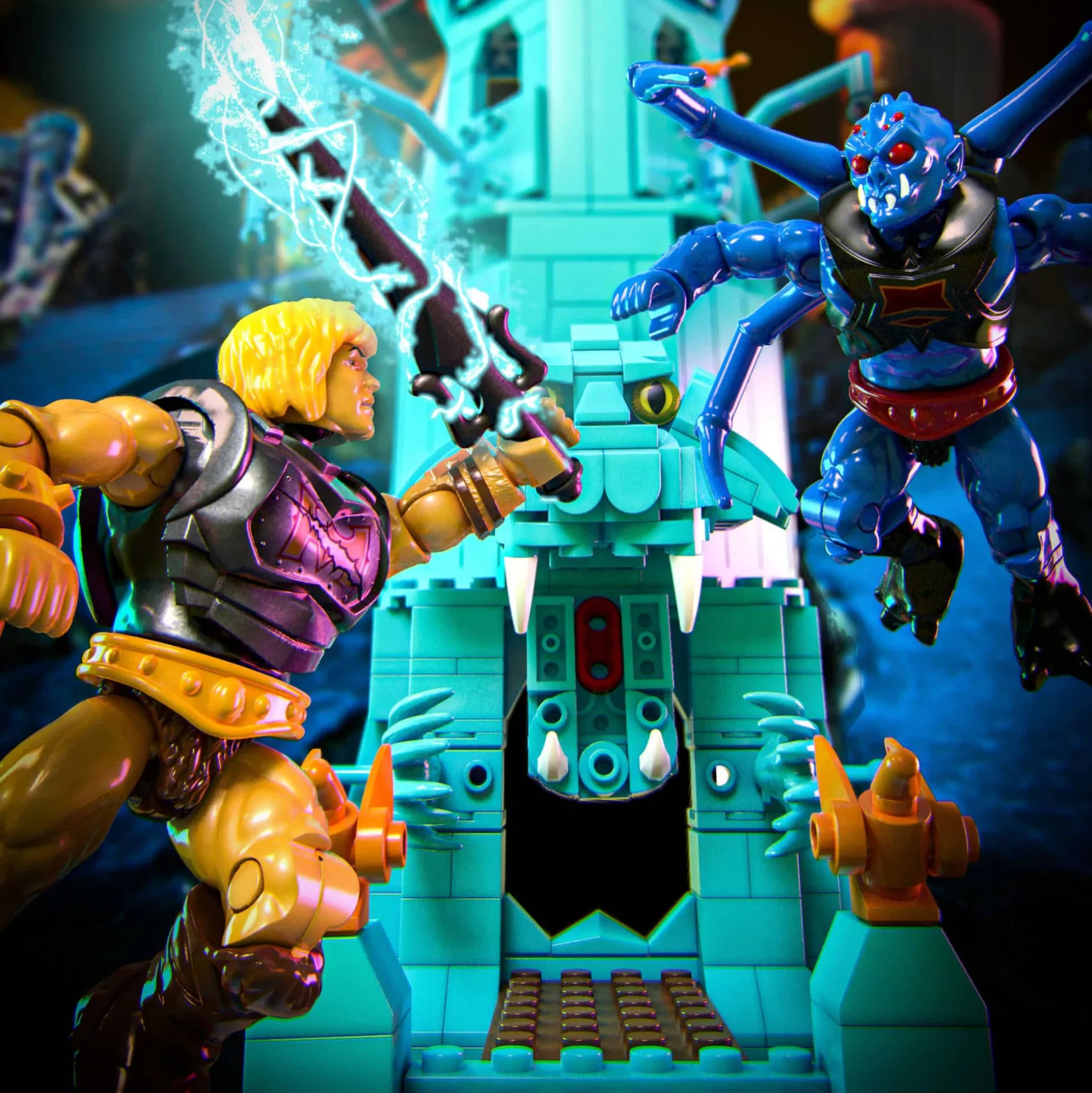 MEGA Masters of the Universe Eternia Battleground Building Set
