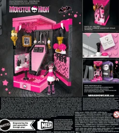 MEGA Monster High Draculaura's Boo-k Crypt Building Toy Kit