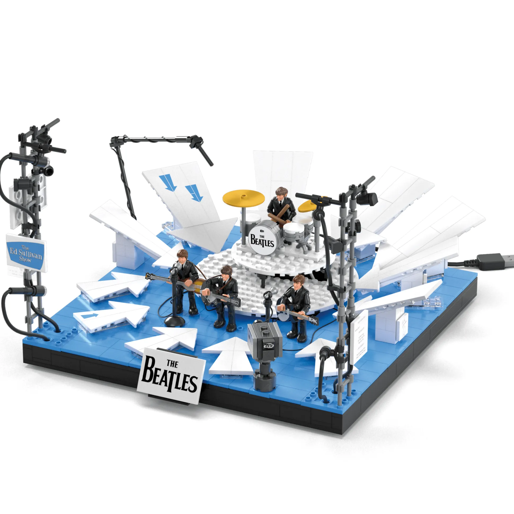 MEGA Showcase The Beatles 'Ladies and Gentlemen, The Beatles!' Building Toy Kit