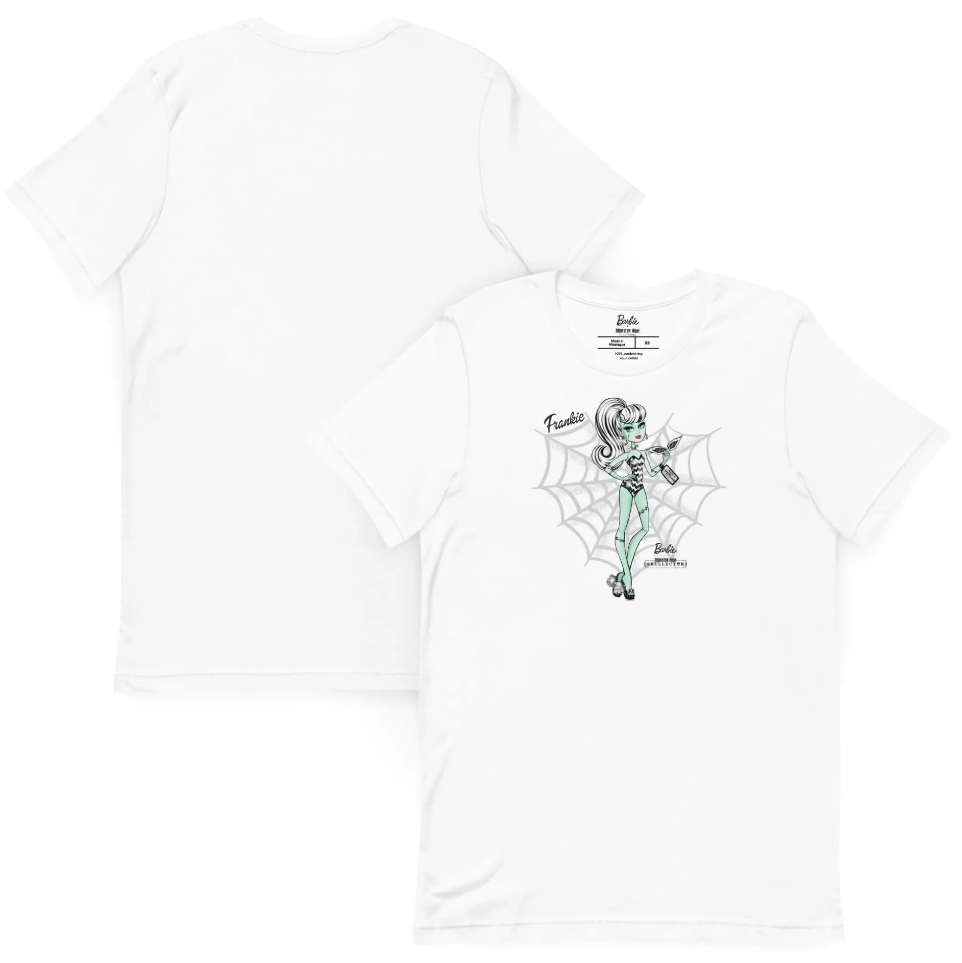 Monster High Barbie Frankie Barbie White T-shirt