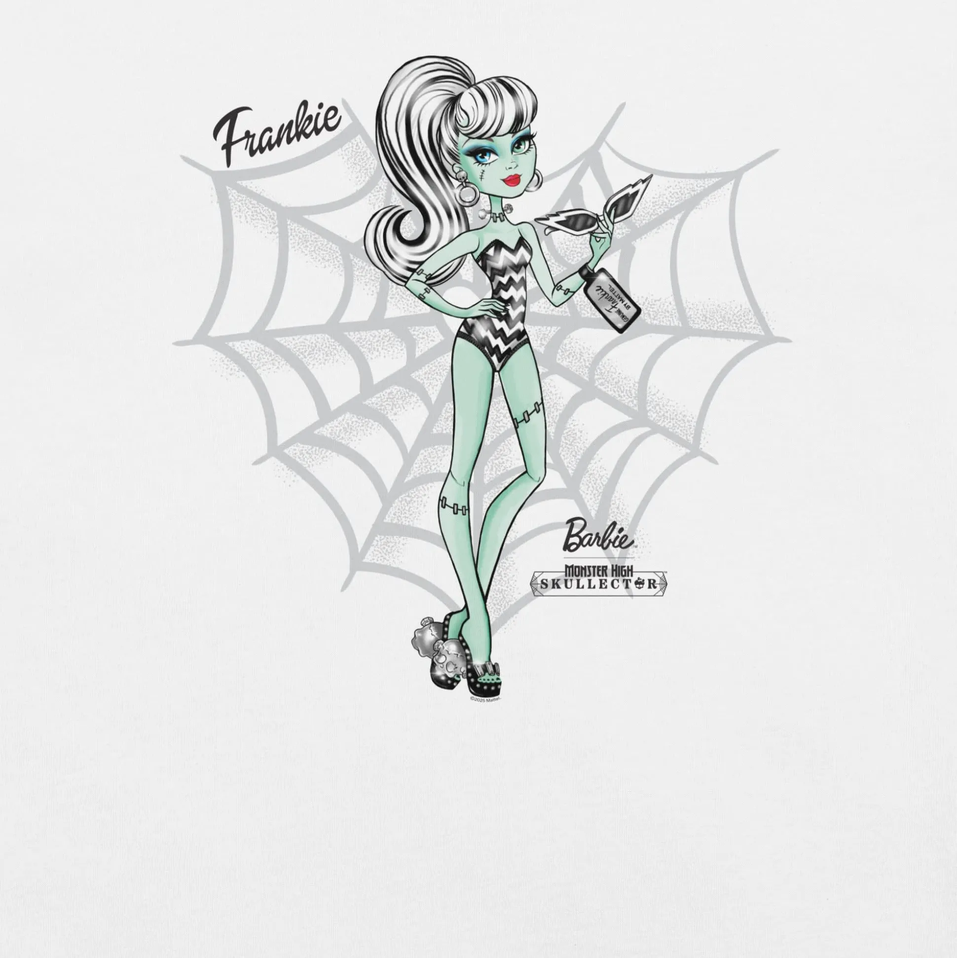 Monster High Barbie Frankie Barbie White T-shirt