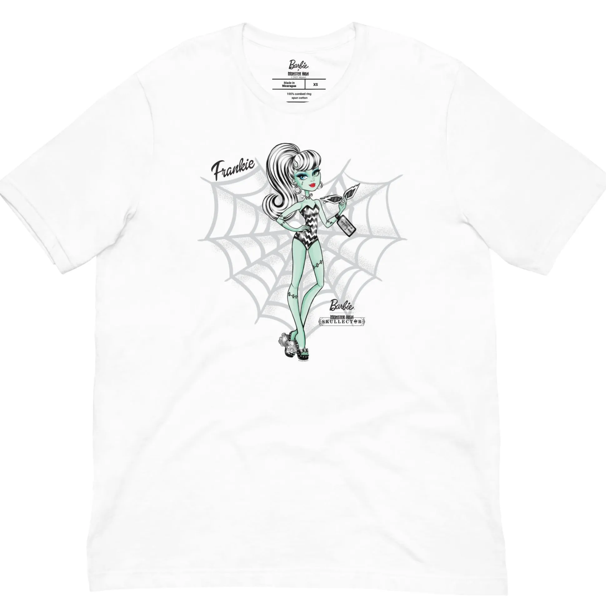 Monster High Barbie Frankie Barbie White T-shirt