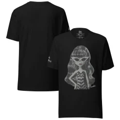 Monster High Barbie Frankie Barbie Black T-shirt