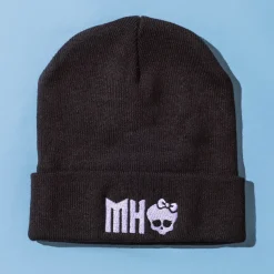 Monster High Black Cuffed Beanie