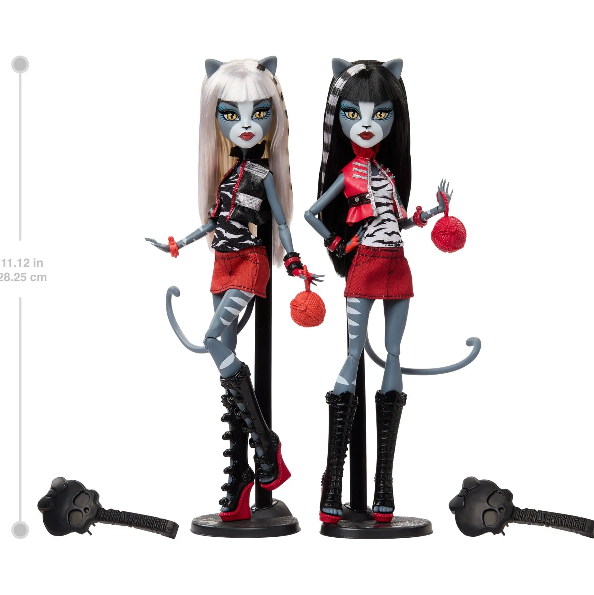 Monster High Boo-riginal Creeproductions G1 Meolowdy and Purrsephone Dolls 2-Pack