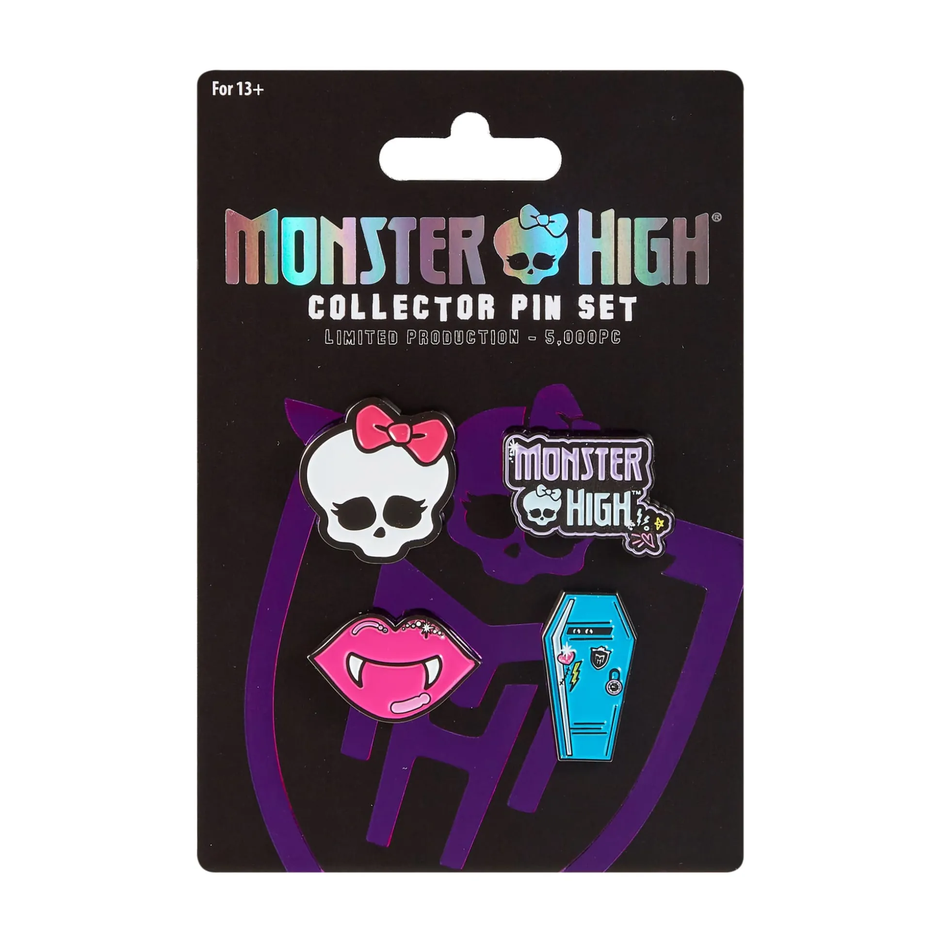 Monster High Collector Enamel Pin Set