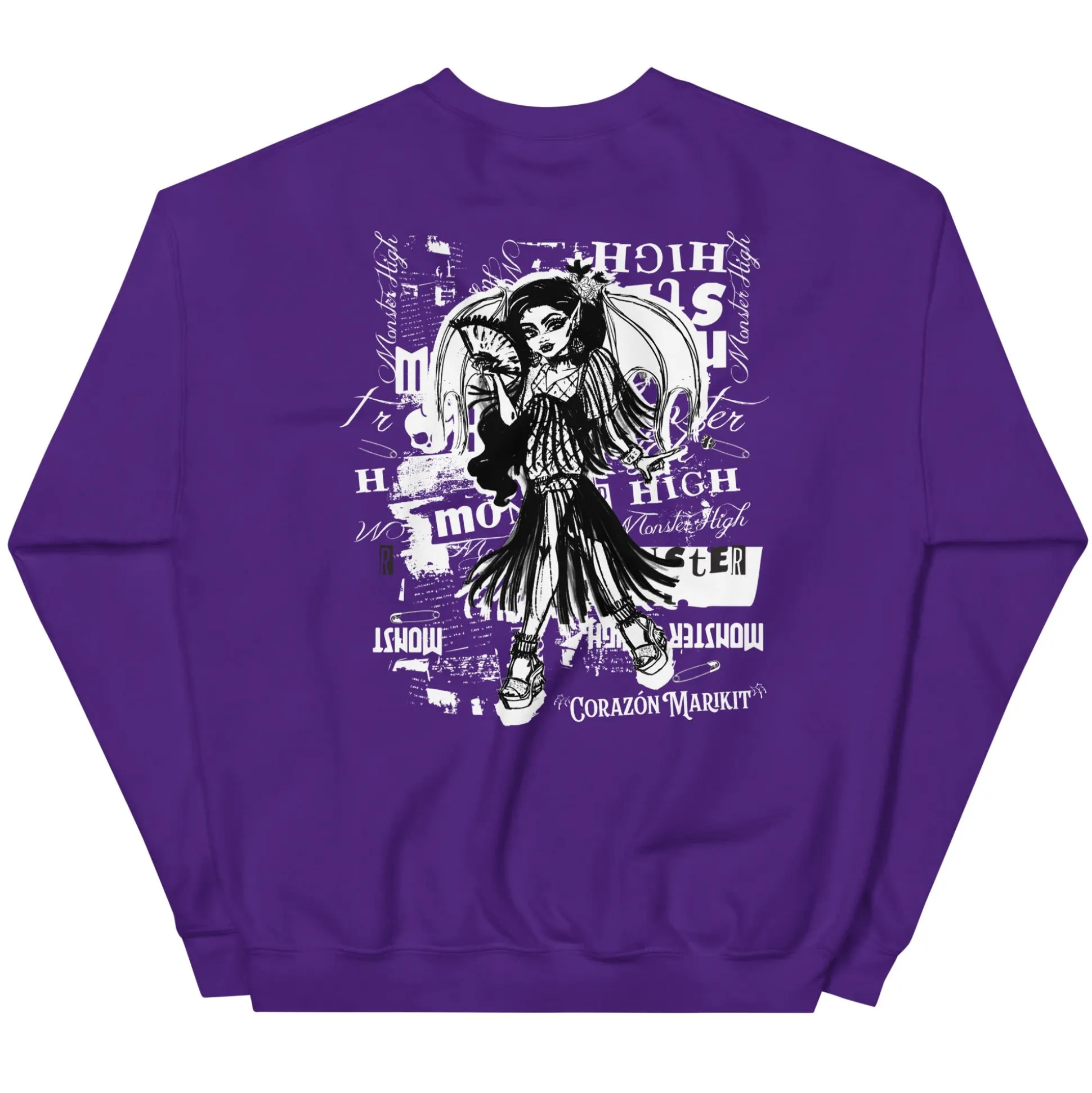 Monster High Corazon Marikit Purple Sweatshirt