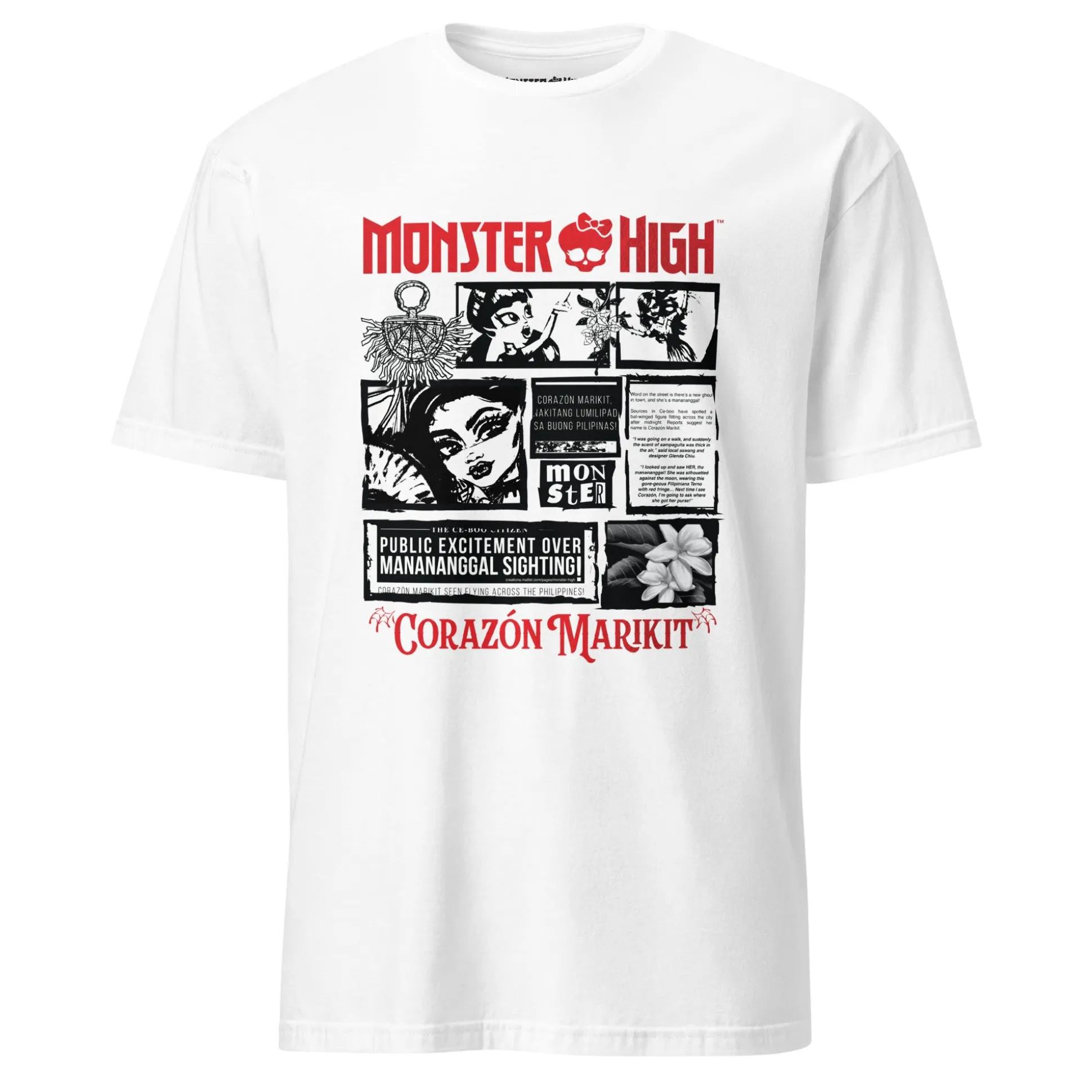 Monster High Corazon Marikit White T-Shirt
