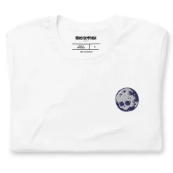 Monster High Full Moon Embroidered White T-Shirt