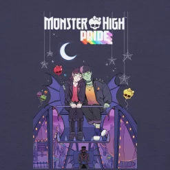 Monster High Pride Kieran & Spelldon Navy T-Shirt