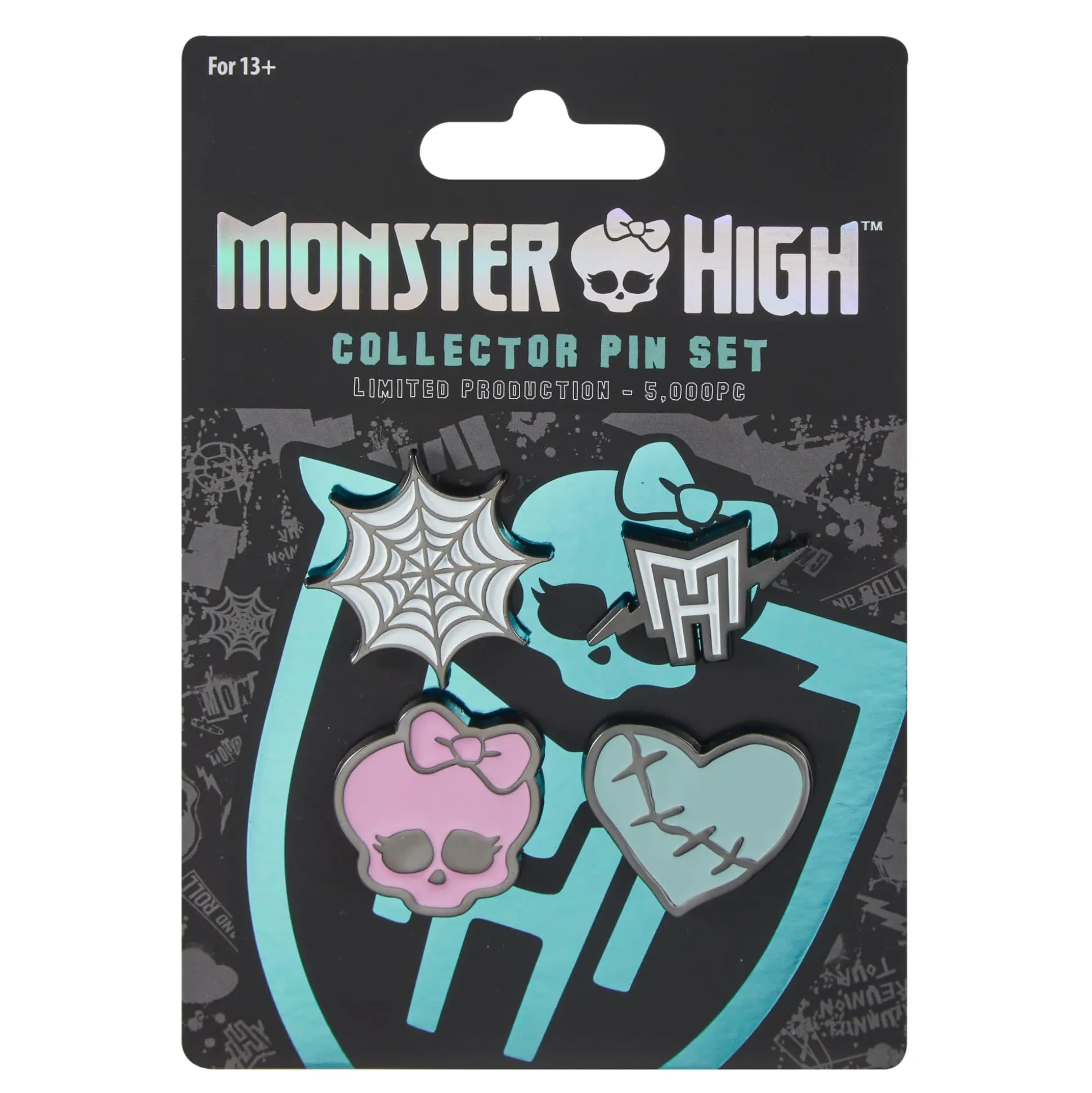 Monster High Rock Tour Enamel Pin Set