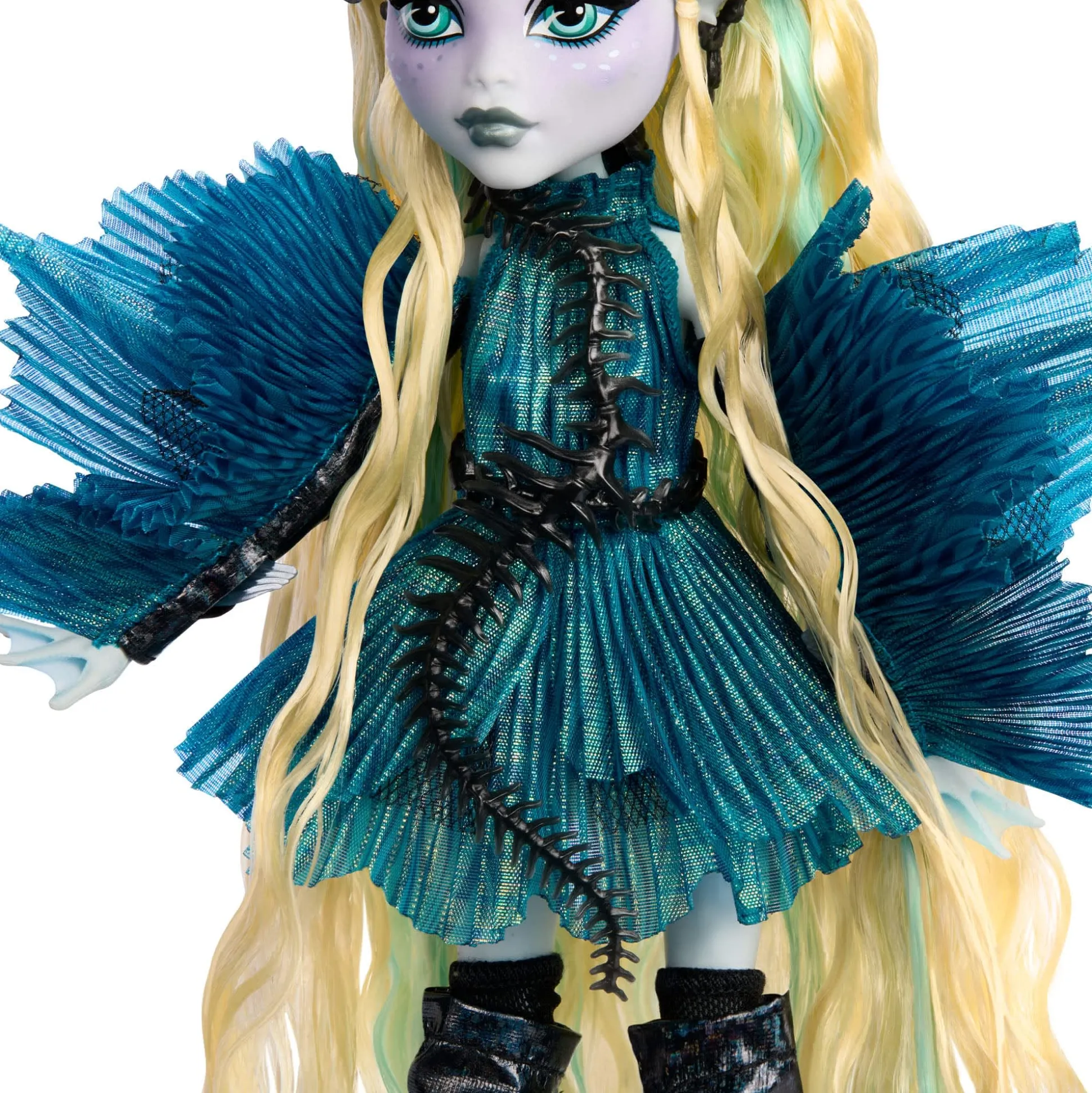 Monster High Skullector Ghouls Rule Lagoona Blue Doll