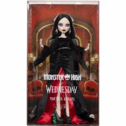 Monster High Wednesday Morticia Addams Skullector Doll