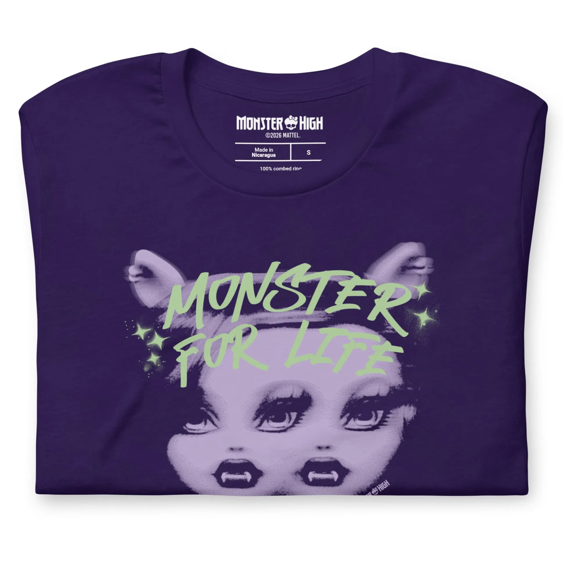 Monster High Monster for Life Purple T-shirt