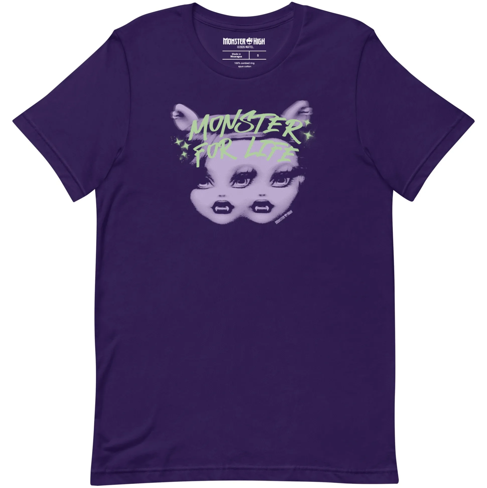 Monster High Monster for Life Purple T-shirt