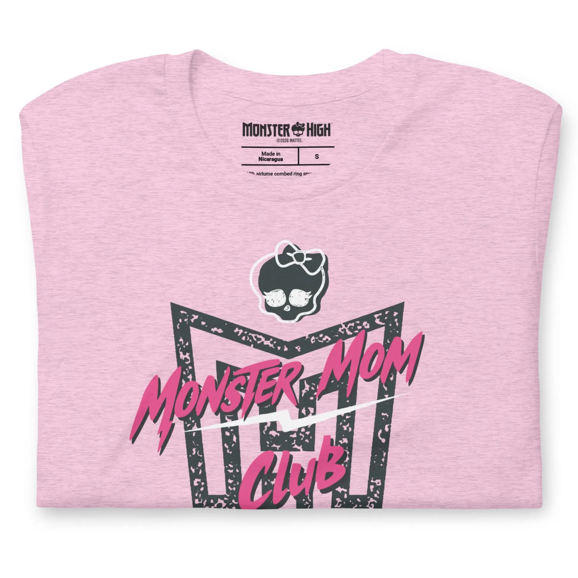 Monster High Monster Mom Club Pink T-shirt