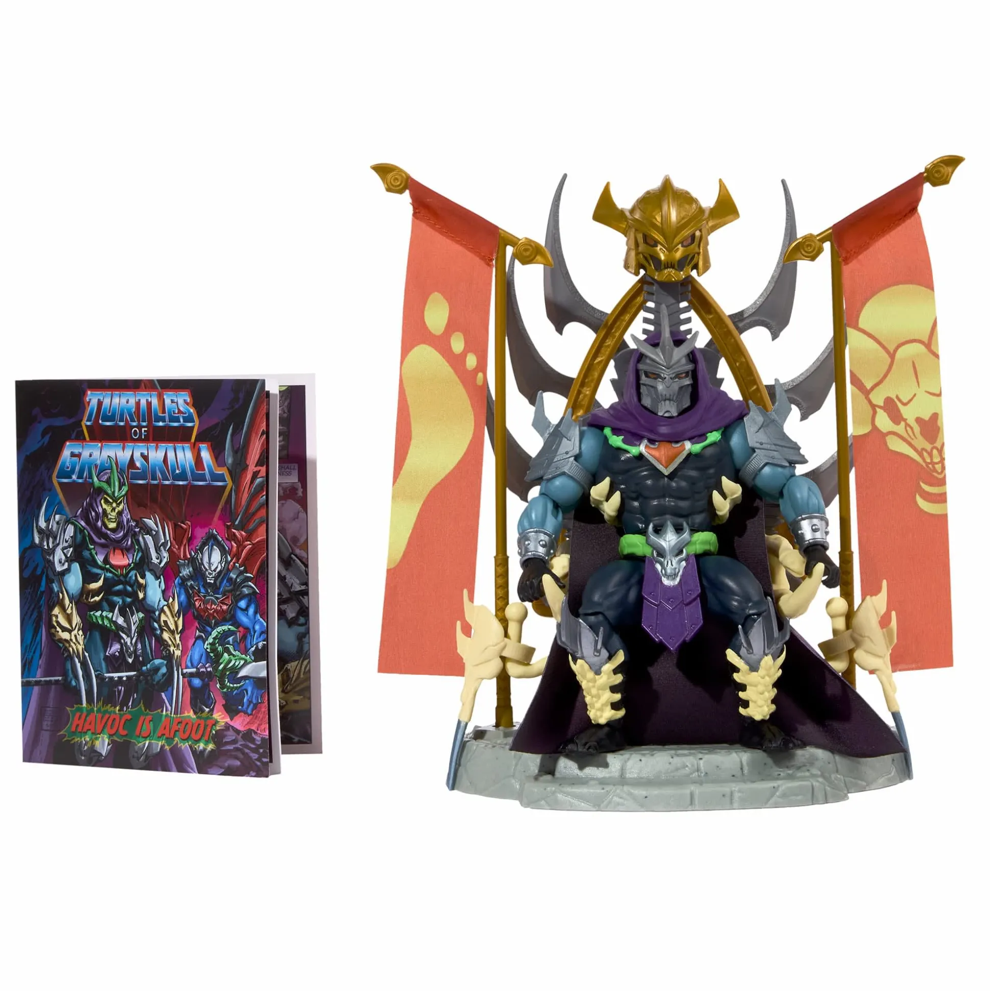 Turtles of Grayskull Skele-Shredder Action Figure