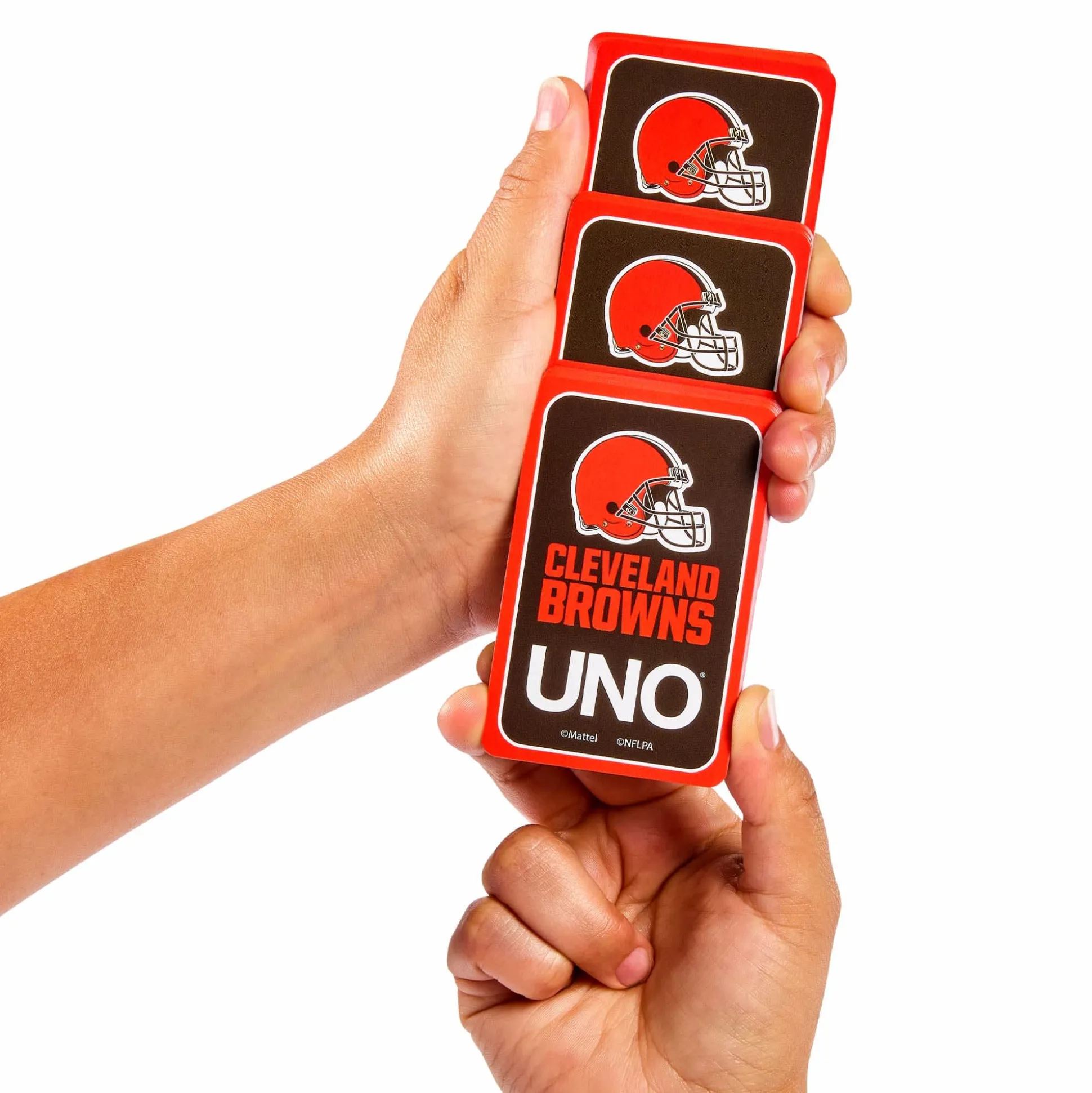 UNO Fandom NFL Cleveland Browns Game Deck