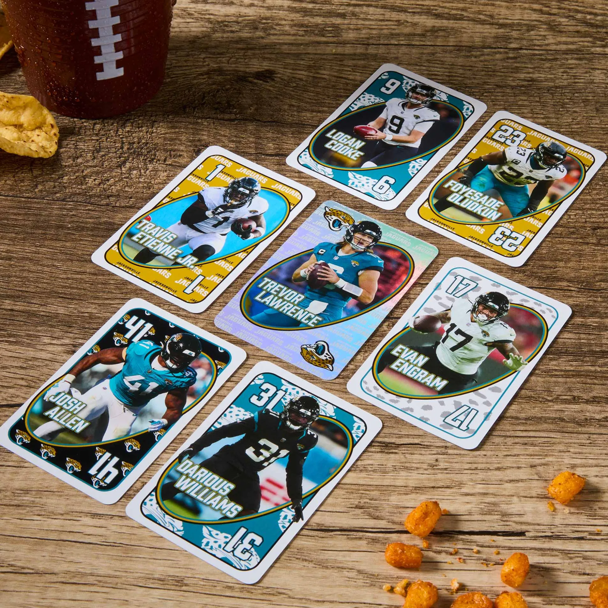 UNO Fandom NFL Jacksonville Jaguars Game Deck