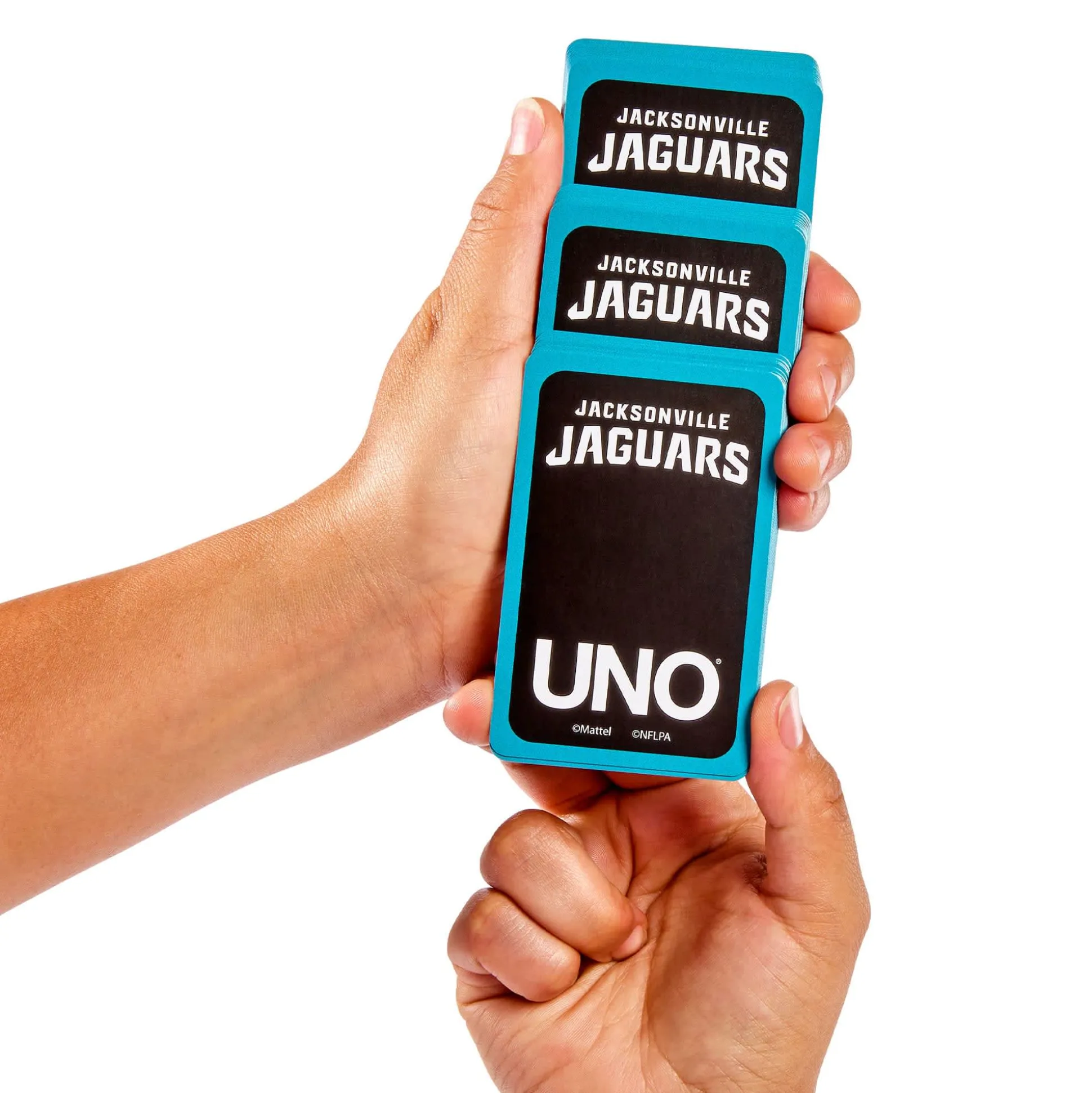 UNO Fandom NFL Jacksonville Jaguars Game Deck