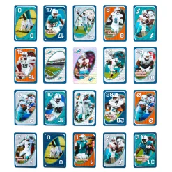 UNO Fandom NFL Miami Dolphins Game Deck