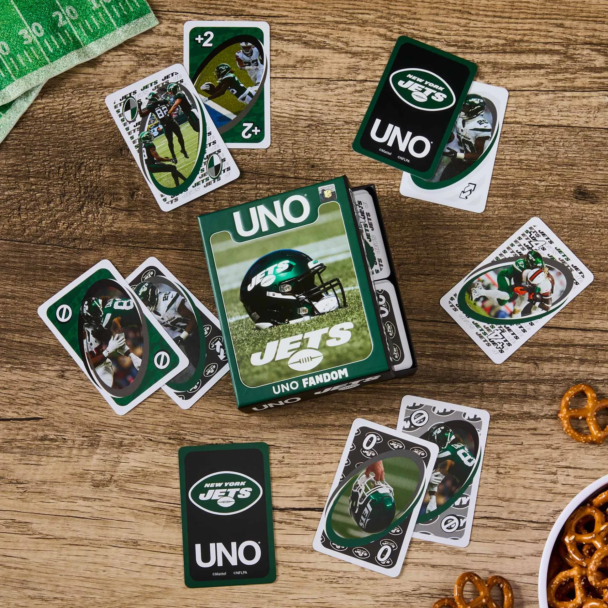 UNO Fandom NFL New York Jets Game Deck