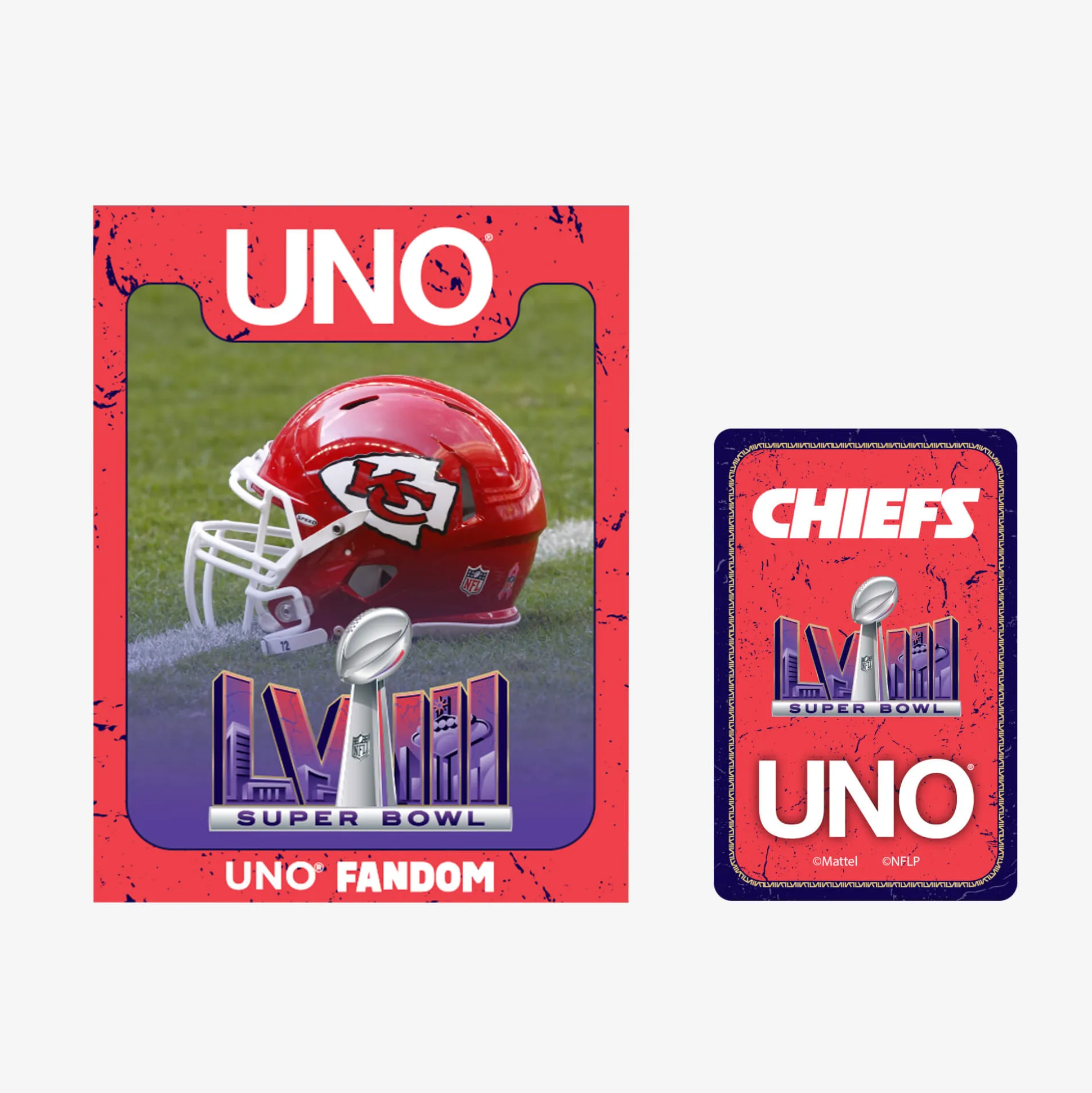 UNO LVIII Super Bowl Card Game