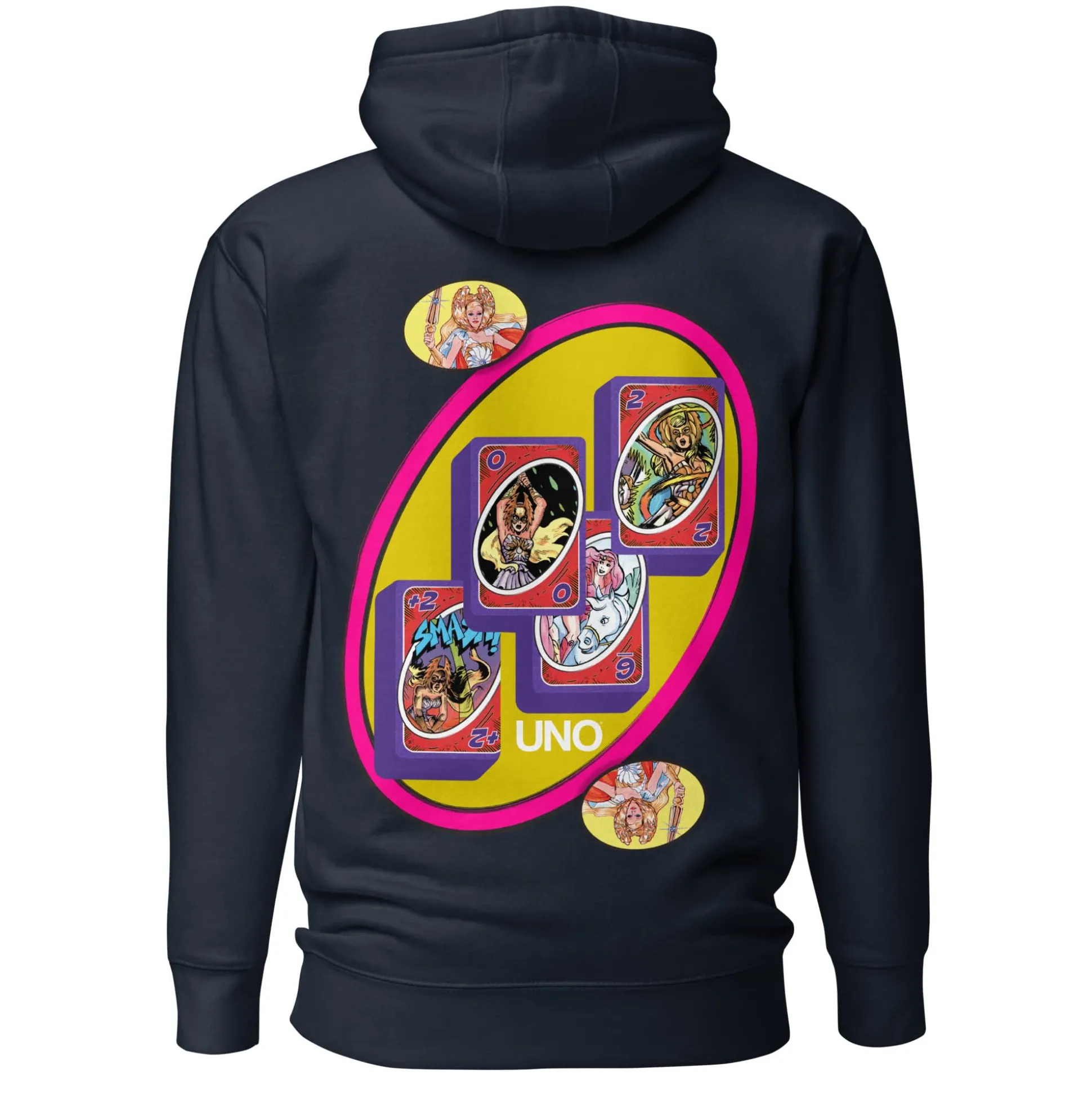 UNO Masters of the Universe She-Ra Princess Power Black Hoodie