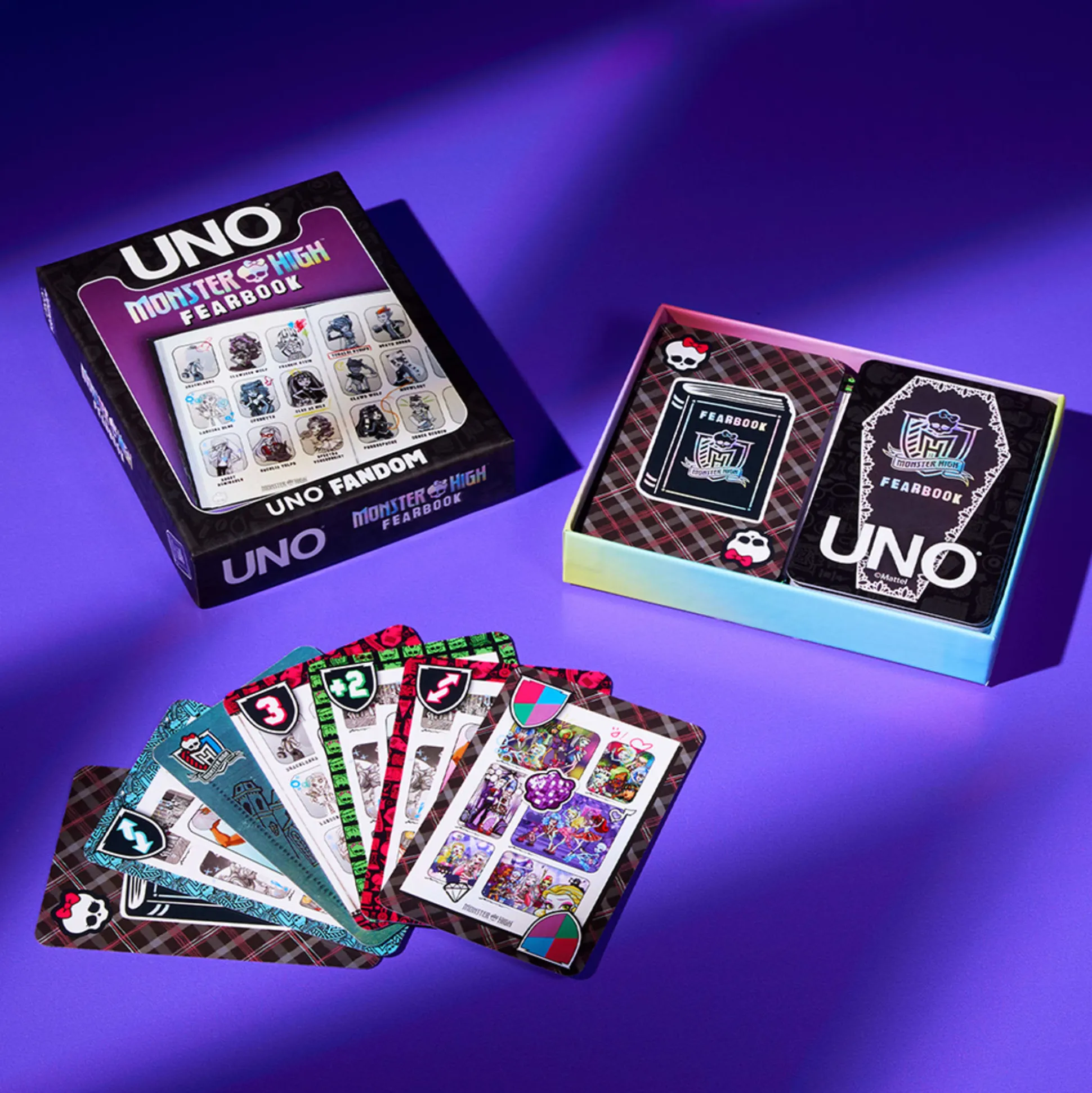 UNO Fandom Monster High Fearbook Deck