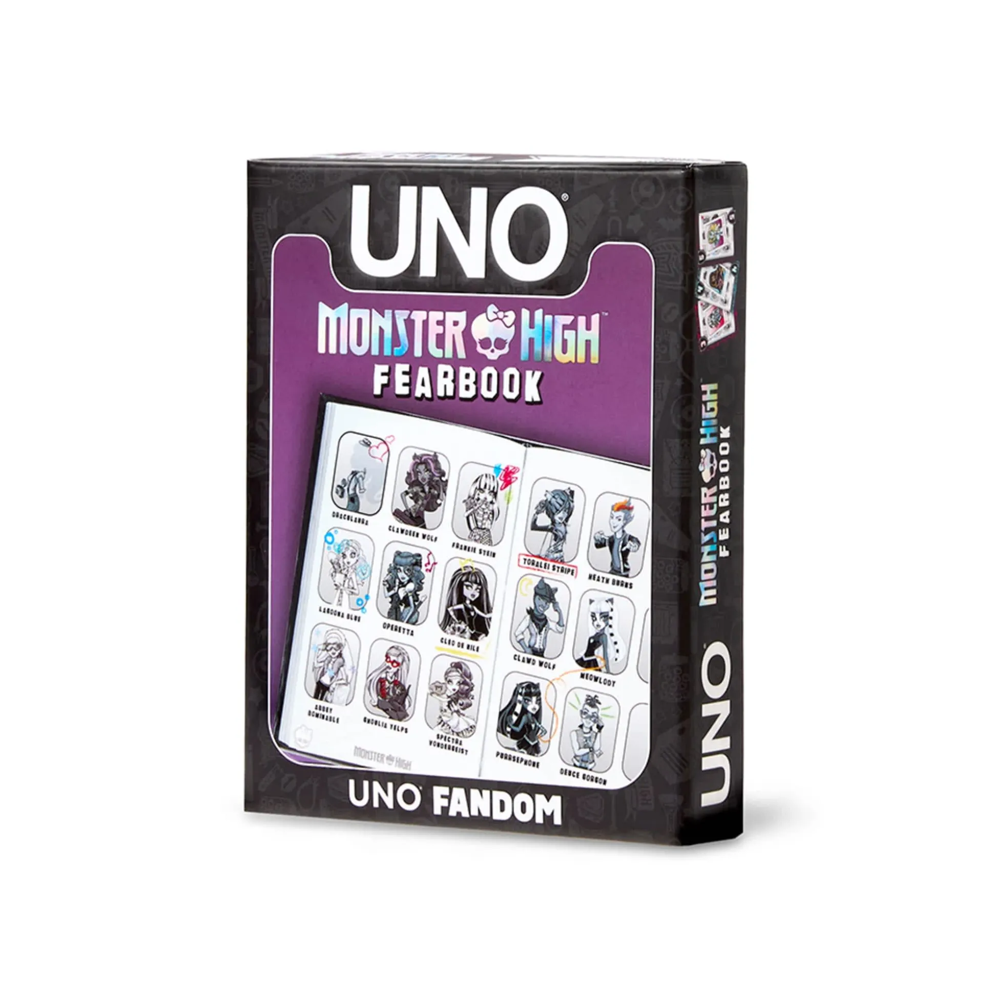 UNO Fandom Monster High Fearbook Deck