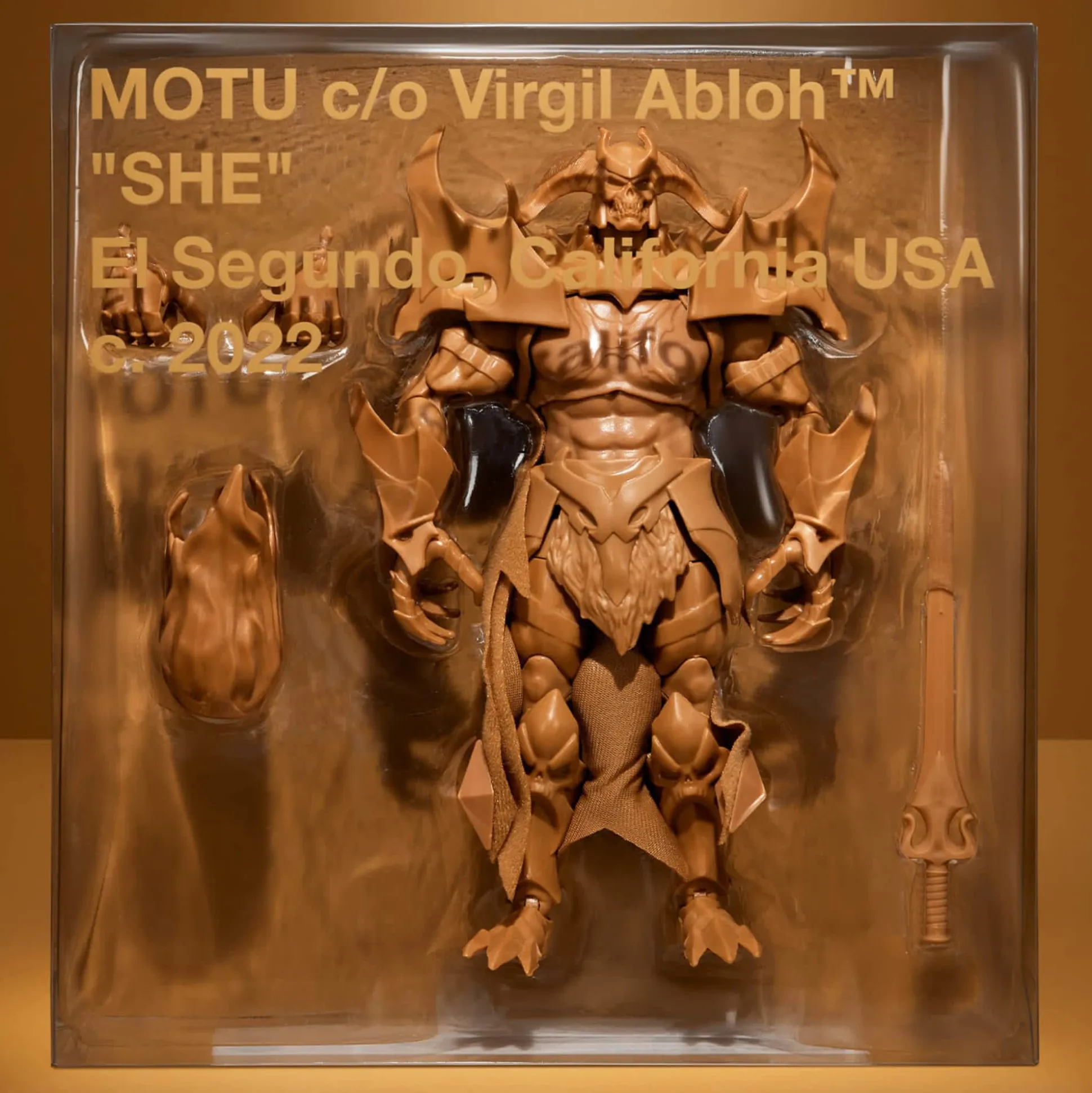 Virgil Abloh x MOTU Skele-God Collector Figure