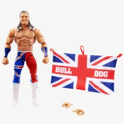 WWE British Bulldog™ Elite Collection Action Figure