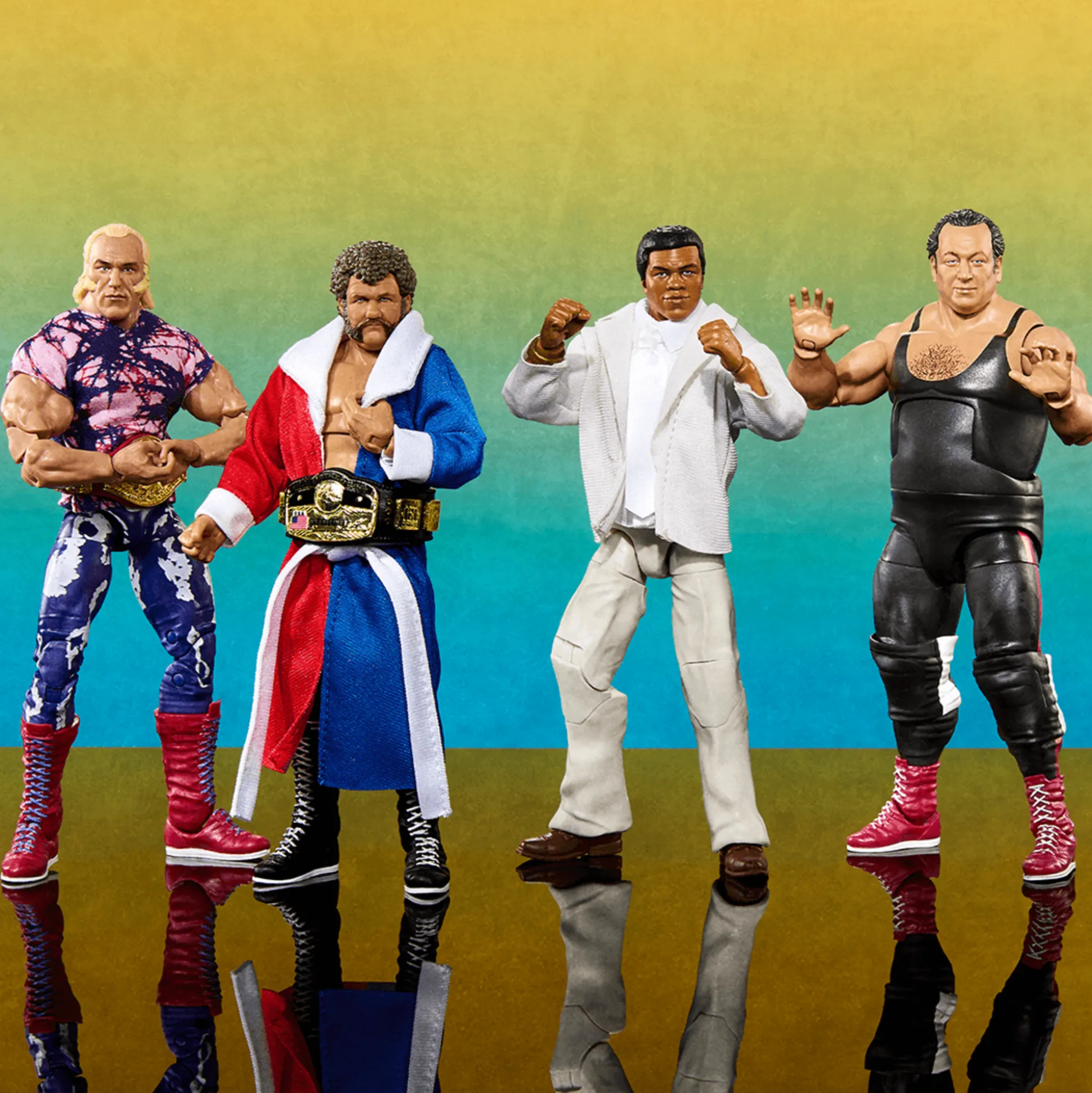 WWE Elite Collection Legends From the Territory Era 4-Figure Multipack