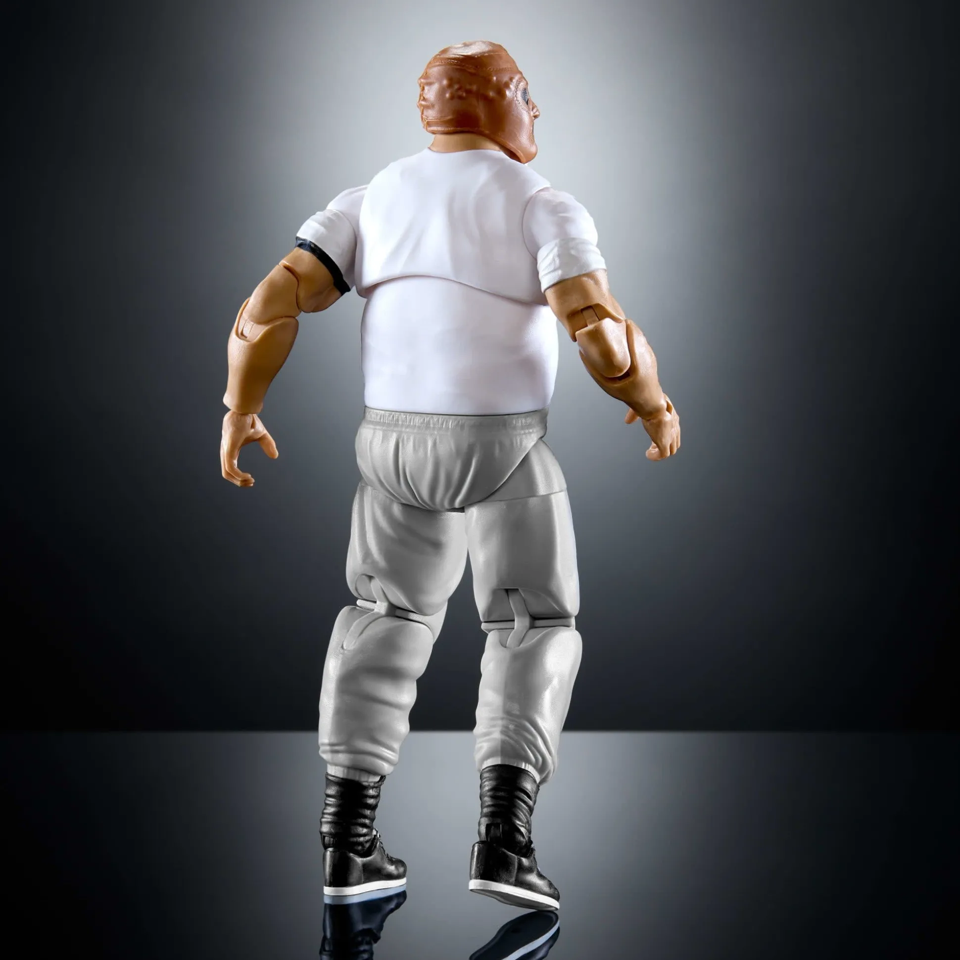 WWE Elite Collection Monday Night War Hardcore Hak Action Figure & Golga Build-A-Figure Parts