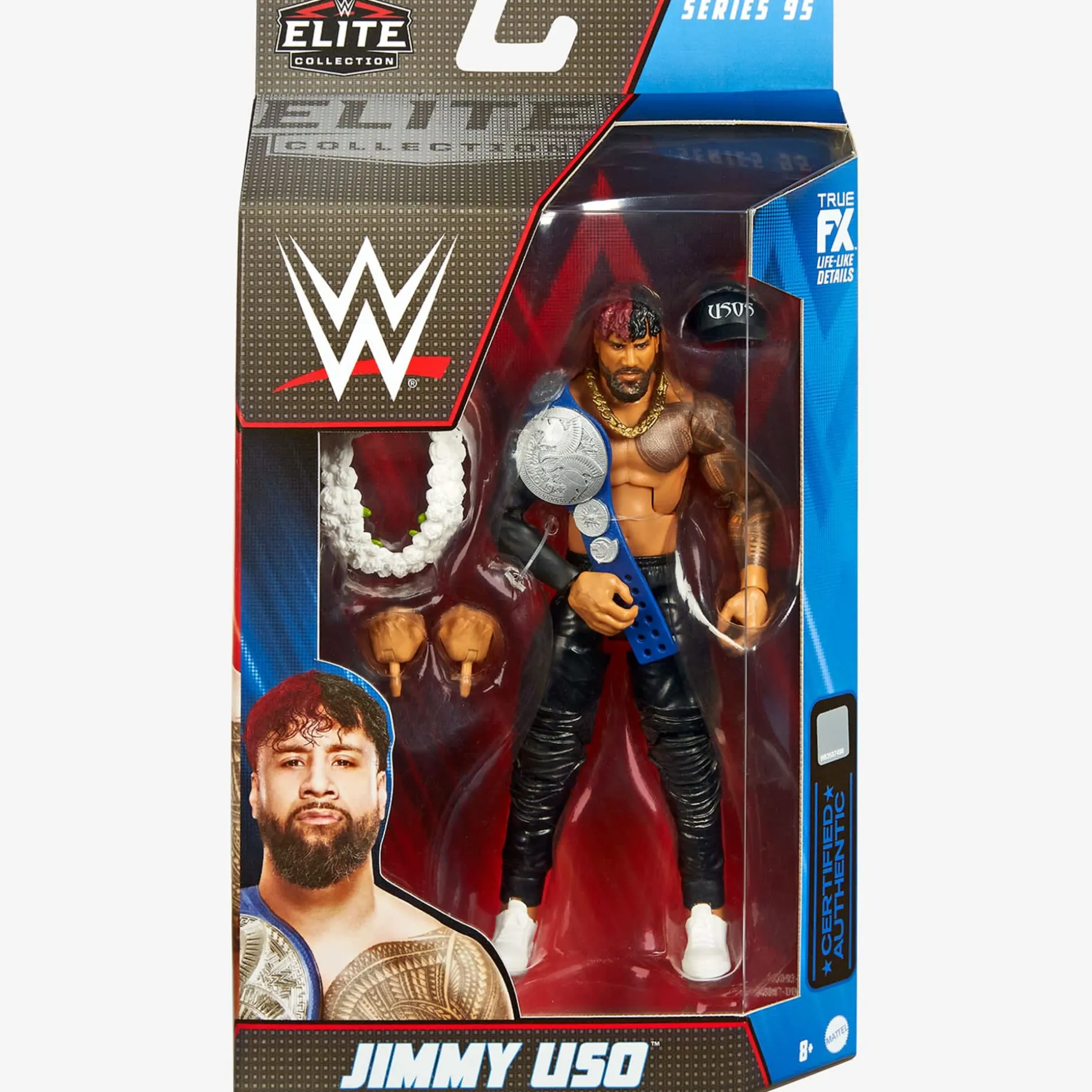 WWE Jimmy Uso Elite Collection Action Figure