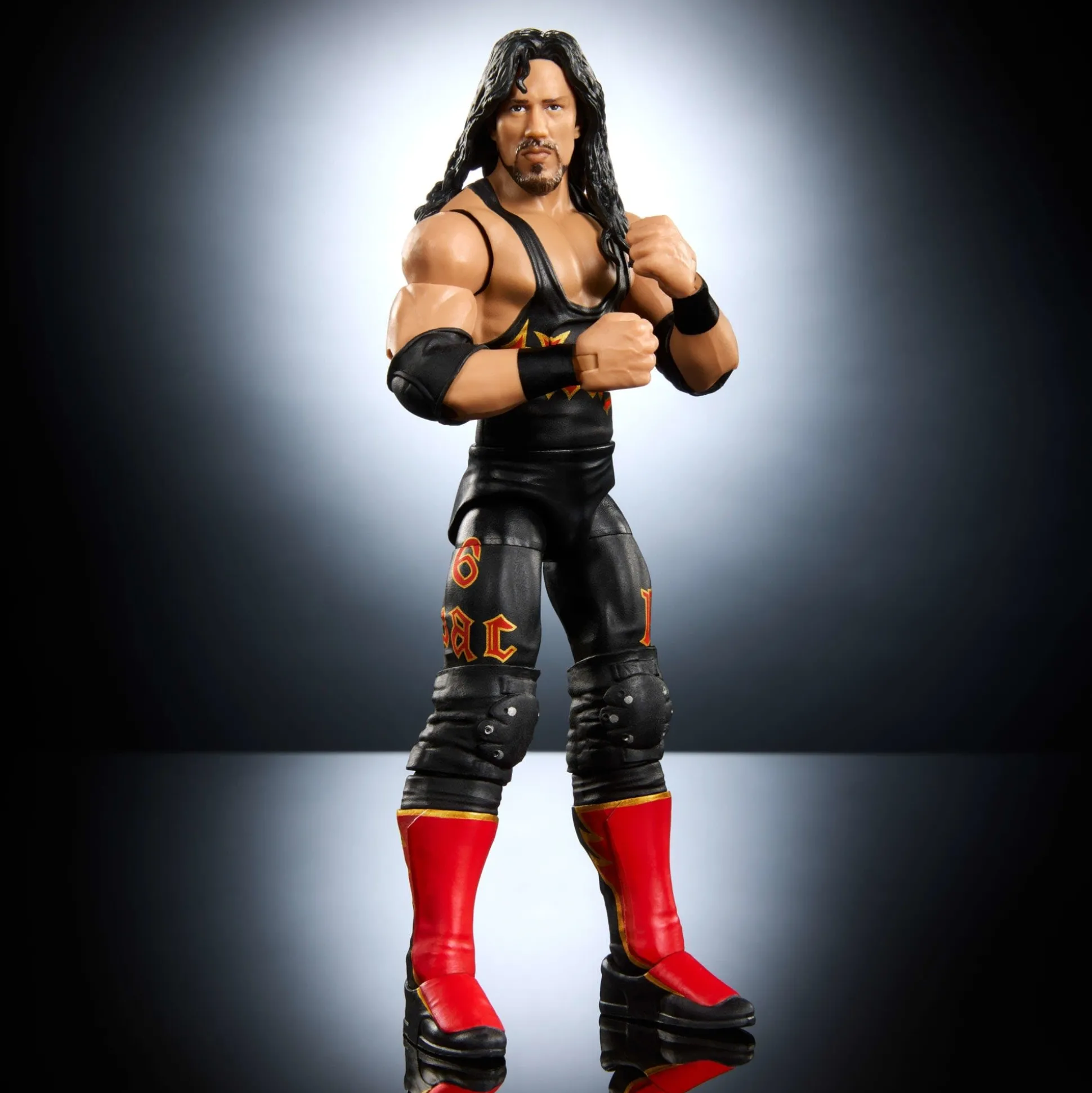 WWE Monday Night War Elite Collection Syxx Action Figure & Dusty Rhodes Build-A-Figure Parts