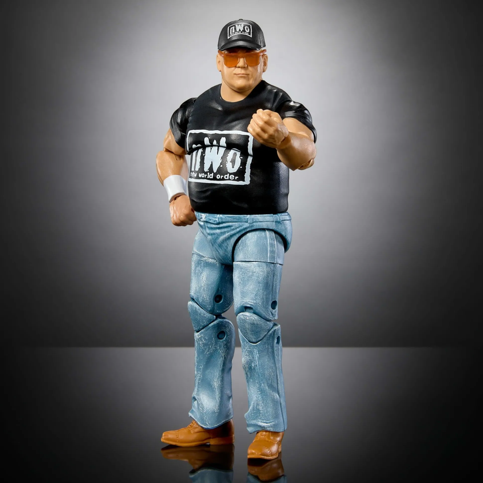 WWE Monday Night War Elite Collection Razor Ramon Action Figure & Dusty Rhodes Build-A-Figure Parts
