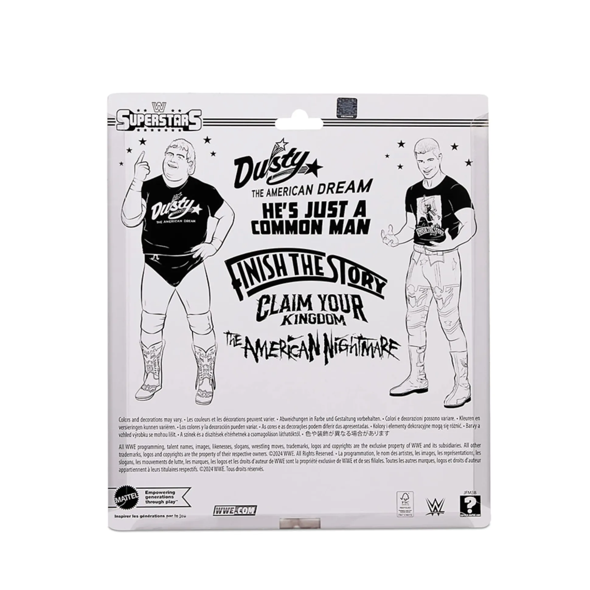 WWE Superstars Cody Rhodes and Dusty Rhodes 2-Pack