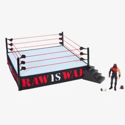 WWE Ultimate Edition Attitude Era Ring and Kane Figure