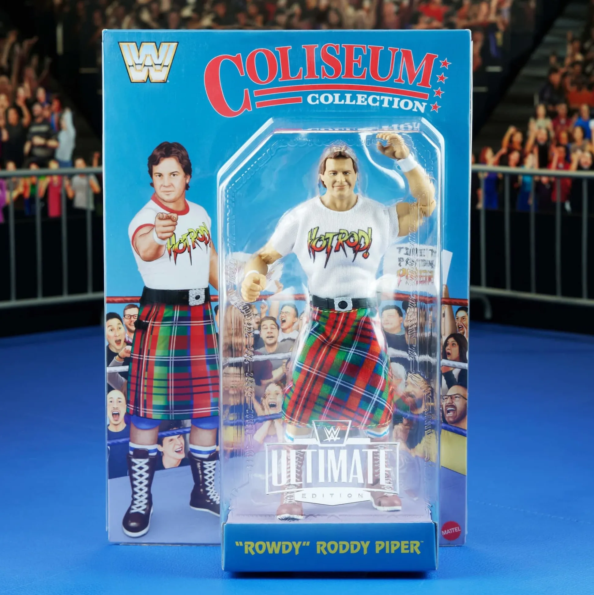 WWE Ultimate Edition Coliseum Collection "Rowdy" Roddy Piper & George "The Animal" Steele 2-Pack
