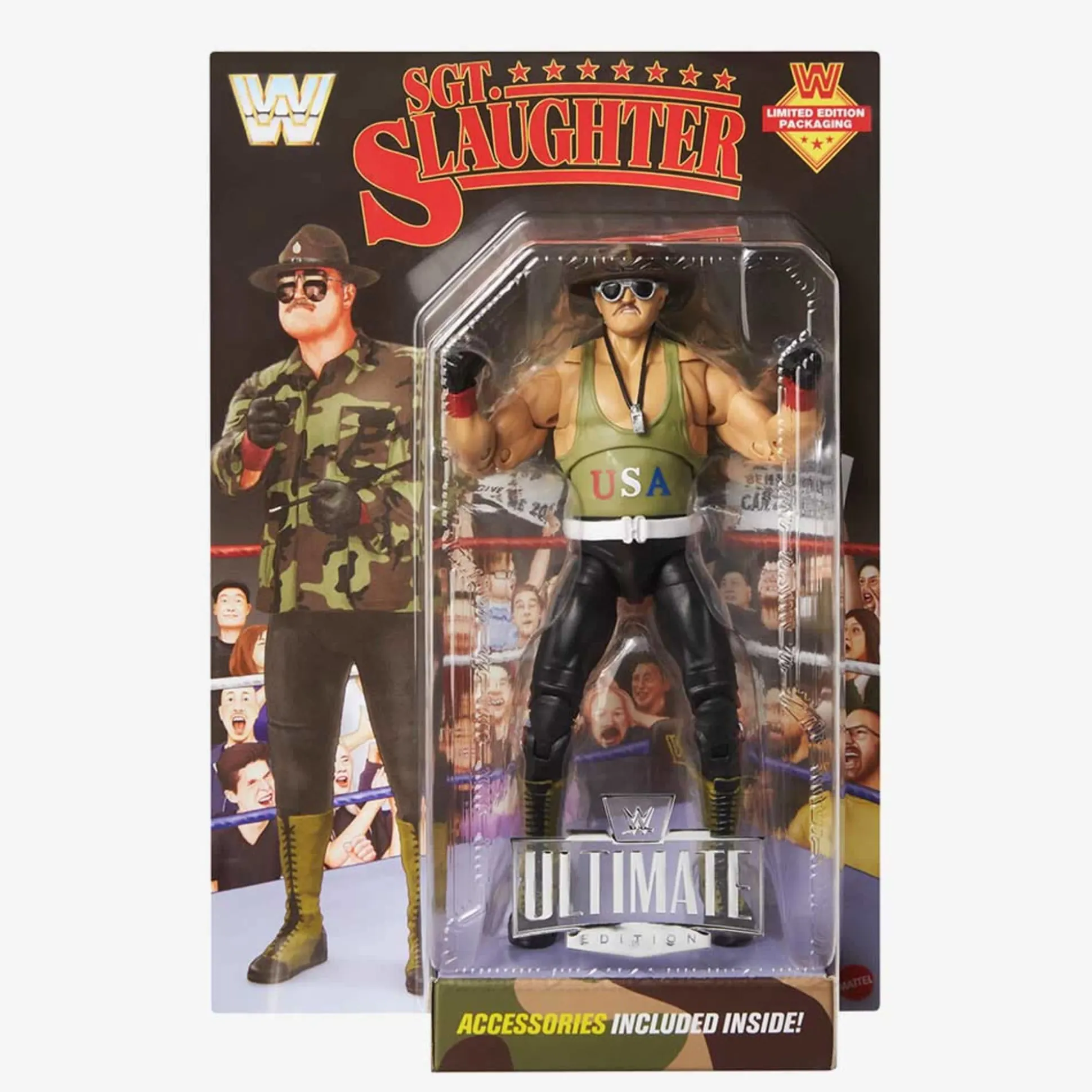 WWE Ultimate Edition Sgt. Slaughter action figure